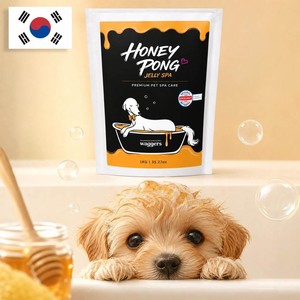 Productos de Aseo para Mascotas: Gel de Baño para Perros, Espuma Honey Pong Jelly Spa, Champú en Espuma 30g, Lavado para Perros Grandes - Product Image 1