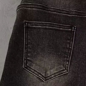 Wholesale <b>Women</b> Denim Shorts Factory Price Stretch Denim Fabric Shorts High Rise <b>Jean</b> Shorts <b>Women</b> Low MOQ - Product Image 5