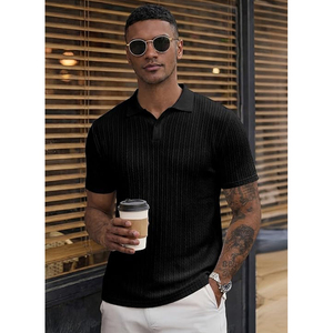 Camiseta de Polo de Golf para Hombre al por Mayor, de Secado Rápido y Absorción de Humedad, Fabricante y Proveedor en EE. UU. - Product Image 3