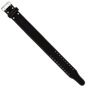 Cinturón de Soporte Lumbar de Cuero con Hebilla Metálica para Levantamiento de Pesas, Entrenamiento de Fisicoculturismo, Antideslizante, Transpirable y Seguro - Product Image 2