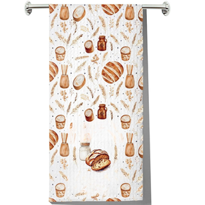 Flour Sack Kitchen Towels 100% Cotton Quick Dry Eco Dish Cloth Custom <b>Stitching</b> Wholesale - Product Image 4