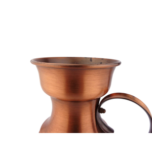 Jarra de Agua de Cobre Puro de Buena Calidad para Beber, Servir y Regalar, Diseño Liso Hecho a Mano, Jarra Duradera para la Mesa de Cocina - Product Image 4
