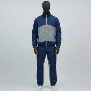 Factory Custom Stitching Zipper Nylon Windbreaker Jackets and Nylon Pants Sports Jogging Suit Design Tracksuit Windcheater <b>Set</b> - Product Image 4