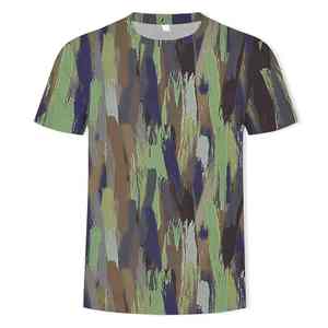 Camisetas casuales para hombre con el mejor diseño, impresión por sublimación personalizada en tela de poliéster, impresión digital - Product Image 6