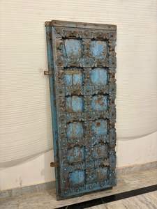 Portes coulissantes rustiques en bois ancien sur mesure, style vintage, en bois récupéré, durables, gain de place, meubles pour la maison et la cuisine - Product Image 2