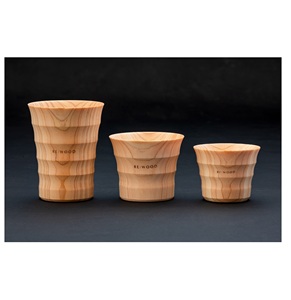 Vaso de Madera de Alto Rendimiento con Diseño de Logotipo Personalizado, Vasos Personalizados para Bebidas - Product Image 1