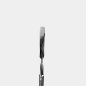 New Beauty Use Round <b>Flat</b> Spatula Stainless Steel 15cm Autoclavable Manicure & Pedicure Use Custom Logo Eco-friendly <b>Pack</b> - Product Image 1
