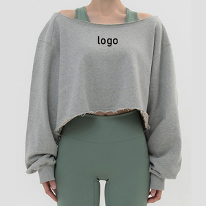 เสื้อสเวตเชิ้ตผู้หญิงทรงสปอร์ตพิมพ์ลายสตรีทแวร์ โอเวอร์ไซส์ สีสันตามสั่ง แขนยาว ผ้าฝ้ายเฟรนช์เทอร์รี่ น้ำหนักเบา สำหรับฤดูหนาว สินค้าขายดี - Product Image 4