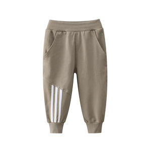 OEM 2026 Spring Solid Trousers Stripe Simple and Fashion Long Pants Autumn Casual Sports Sweatpants - Product Image 2