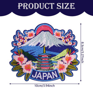 Custom Embroidered Patches Wholesale Woven Embroidery <b>Applique</b> Badge Iron On Sew On Personalized Patches for Hats - Product Image 4