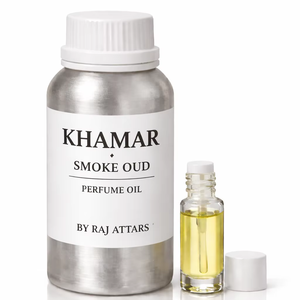 Perfume Concentrado KHAMAR SMOKE OUD de Alta Calidad, 50 Gramos, Aceite de Perfume sin Alcohol, Ecológico, de Larga Duración, Fragancia Unisex - Product Image 1