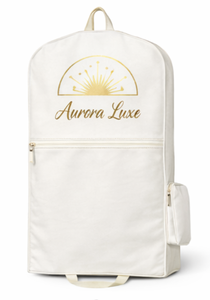 Bolsa para Trajes y Faldas Personalizada de Lona 100% Algodón con Bolsillos, Asa de Cinta y Cierre de Cremallera para Colgar en Armario - Product Image 6