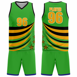 Uniforme de Baloncesto Personalizado de Alta Calidad – Camiseta y Pantalones Cortos Sublimados 100% Poliéster - Product Image 4