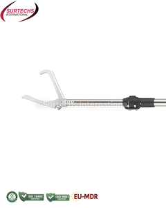 Surtechs 68 Inch Manual Stainless Steel Heavy Duty Snake Grabber Reptile Tongs <b>Long</b> Reach <b>Sponge</b> <b>Handle</b> CE Certified - Product Image 2