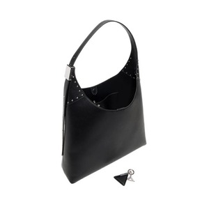 High Quality Large Capacity Women's Leather Crossbody Handbag Simple Bucket Fashion <b>Lock</b> Portable Polyester Ladies Shoulder Bag - Product Image 3