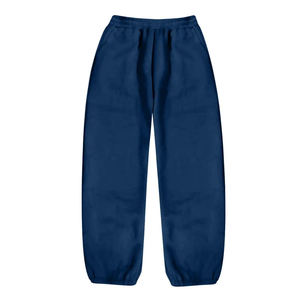 Conjunto de Sudadera Azul Marino con Mangas Murciélago y Pantalones Jogger a Juego, Estilo Oversize Informal para Otoño, Chándal de Punto Transpirable - Product Image 6