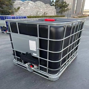 Réservoir IBC en PEHD 1000L de qualité supérieure et robuste pour le stockage d'eau et de liquides – Idéal pour la maison, le commerce de détail, les fermes, les hôtels, les restaurants – Construction durable - Product Image 1