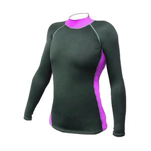 Maillots de bain Rash Guard personnalisés à manches longues pour femmes, protection UV, séchage rapide, pour la plage, la pêche, la randonnée, la gym, vente en gros - Product Image 2