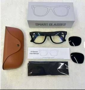 New Generation MT5 Ultra Smart <b>Glasses</b> With 8MP <b>Camera</b> AI Real-time Translation Music Playback BT Calling Charging case 2 Lens - Product Image 1