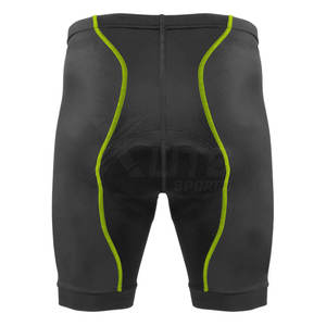 Pantalones Cortos de Ciclismo para Hombre, de Cintura Alta, Sin Costuras, Transpirables, de Spandex/Poliéster, Ajustados, para Gimnasio, Entrenamiento, Yoga, Running y Fitness - Product Image 6