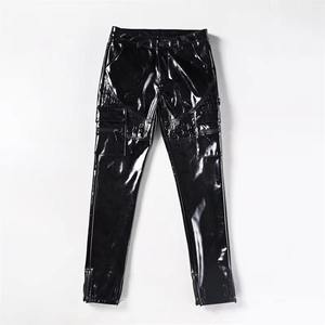 Pantalon en cuir pour homme PIHA SPORTS, coupe droite, taille haute, devant plat, décontracté, imperméable, respirant, pour l'extérieur, hiver - Product Image 1