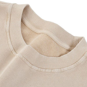 Sudadera Unisex de Algodón Grueso con Cuello Redondo y Logotipo Bordado Personalizado para Hombre y Mujer - Product Image 3