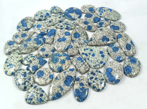 Cabujón de jaspe K2 Natural de alta calidad, pulido a mano, piedras preciosas semipreciosas sueltas, regalo de joyería hecho a mano para ella - Product Image 2