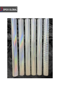 Película Transparente Holográfica Brillante Personalizada al por Mayor con Procesamiento de Fundición, 64 cm de Ancho, 120 m de Largo, Mejor Precio - Product Image 4
