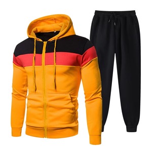 Conjunto Deportivo Ligero con Capucha para Hombre, Chaqueta Deportiva con Cierre de Cordón, Pantalones Deportivos a Juego, Absorbe la Humedad - Product Image 5