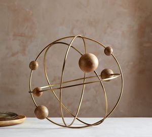 Escultura metálica moderna hecha a mano, obra de arte decorativa para la decoración de paredes interiores de hogares, salas de estar, hoteles y oficinas. - Product Image 5