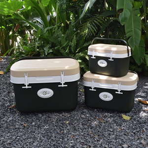 SB TECH Modern PP <b>Plastic</b> Cooler <b>Box</b> 25L <b>Large</b> Capacity Eco-Friendly Durable Portable Travel Outdoor Use Insulated Food Storage - Product Image 5
