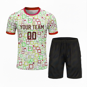 Vêtements de tennis de table unisexes personnalisés de haute qualité, respirants, à impression par sublimation, écologiques, antibactériens, 100% polyester - Product Image 6