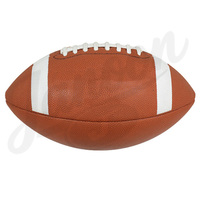 Balón de Fútbol Americano Personalizado de PU/Cuero, Balón de Entrenamiento Deportivo Resistente para Exteriores, Balón de Fútbol Americano al por Mayor con Logotipo Personalizado