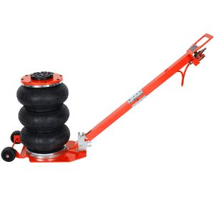 Martinetto Pneumatico a Tre Sacche 3T Rosso, Capacità 6600 libbre (16 pollici), Facilmente Pieghevole, per Auto e Terreni Difficili - Product Image 4