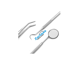 Kit d'hygiène dentaire professionnel, ensemble pour éliminer la plaque dentaire, grattoir à tartre en acier inoxydable, cure-dent, détartreur et miroir buccal - Product Image 3