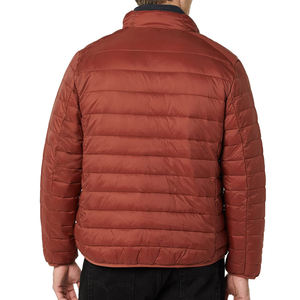 Chaqueta Acolchada Ligera con Capucha para Hombre, Estilo Casual a Rayas, para Invierno - Product Image 5