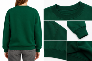 OEM ODM Mock Neck Sweatshirt Women Long Sleeve Loose Casual Pullover Ladies Basic <b>Sweat</b> <b>Top</b> Women Casual Sweatshirts - Product Image 6