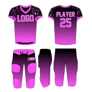 Tenue de football américain personnalisée pour votre équipe – Confortable, respirante et à séchage rapide – Ensemble uniforme de football américain - Product Image 3