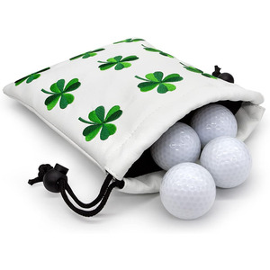 Bolsa de Golf de Cuero Genuino con Cierre de Cremallera, Estilo Vintage, Bolsa para Artículos Esenciales para Jugadores Profesionales - Precio Razonable - Product Image 3
