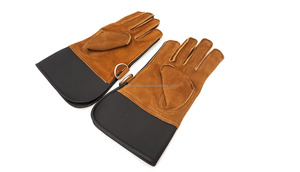 Gant de Falconnerie Court Style Arabe par Rehex Impex – Gants en Cuir pour Manipulation des Faucons – Fabricant OEM/ODM - Product Image 6