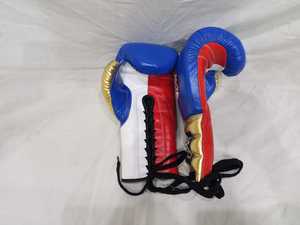 Gants de boxe MMA de style mexicain professionnels, gants de combat en cuir de vache véritable à lacets pour l'entraînement et le sparring de kickboxing - Product Image 5