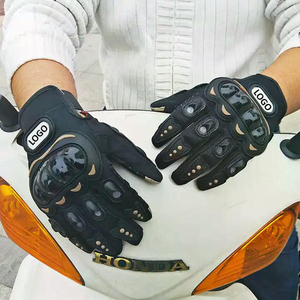 Guantes de Motocross al por Mayor |   Protección Antideslizante de Silicona con Diseño de Carreras |   Fábrica de Suministro al por Mayor - Product Image 2