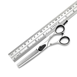 OEM ODM Mirror Polished Chromium Infused Alloy Steel Hair Scissors Salon Scissors <b>Set</b> Professional <b>Barber</b> Styling Cutting Shears - Product Image 4