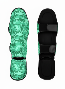 Protège-tibias de Muay Thai personnalisés en gros, protections de jambes pour le kickboxing, équipement d'entraînement MMA, équipement de sparring d'arts martiaux, protège-tibias - Product Image 4