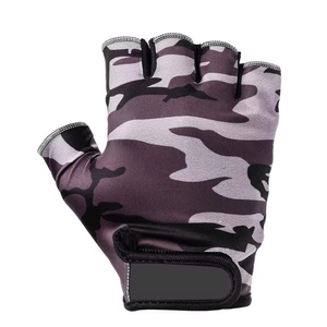 Half Finger <b>Weight</b> Lifting <b>Gloves</b> with Adjustable Wrist Strap Protection for Gym Fitness Training Sports - Product Image 1