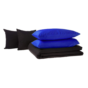 Parure de lit de haute qualité, drap-housse avec taie d'oreiller, linge de lit taille complète avec bande élastique - Product Image 2