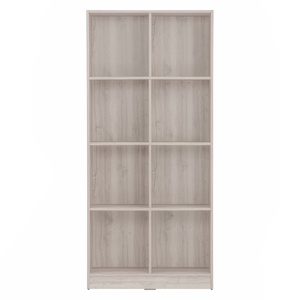 Librero Moderno de Madera con Paneles, Estante de Almacenamiento Vertical para Hogar, Oficina, Sala de Estar, Dormitorio, Escuela - Product Image 3