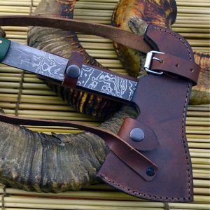 Hacha de Alta Resistencia para Partir Leña, Hacha de Acero Premium con Mango Ergonómico de Madera para Camping, Jardín y Uso al Aire Libre, Venta al Por Mayor - Product Image 5