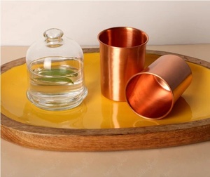 Taza de Cobre Hecha a Mano, Taza Tradicional de Cobre, Taza Reutilizable Portátil para Bebidas, para Fiestas en Casa - Product Image 4