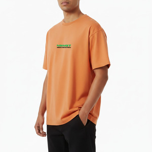 Mens Plain T Shirt Drop Shoulder Loose Fit Tee Shirt Premium Soft Cotton Streetwear Top Casual Clothing - Product Image 5